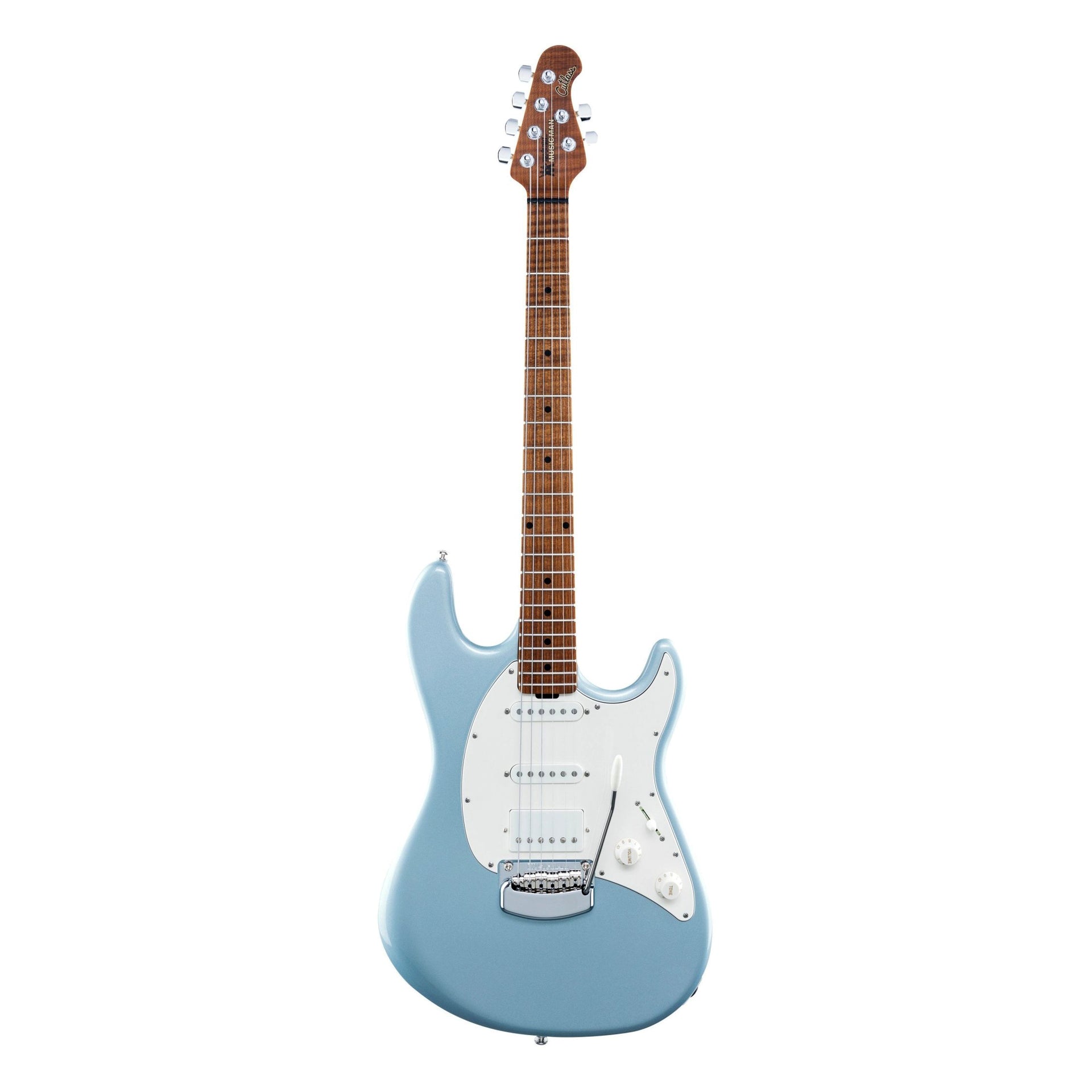 Ernie Ball Music Man - Cutlass HSS Firemist Silver - Musik Utan Gränser 