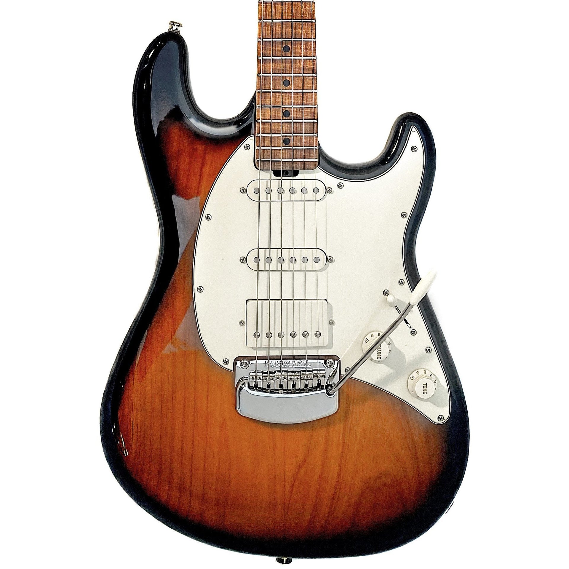 Ernie Ball Music Man - Cutlass HSS Vintage Sunburst 2021 - Musik Utan Gränser 