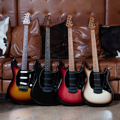 Ernie Ball Music Man - Cutlass HT Showtime Sparkle Sunburst - Musik Utan Gränser 