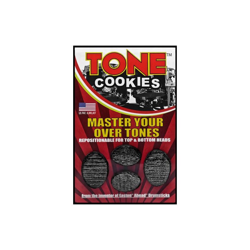 Drum Cookies - Dampners Black 4-pack - Musik Utan Gränser 