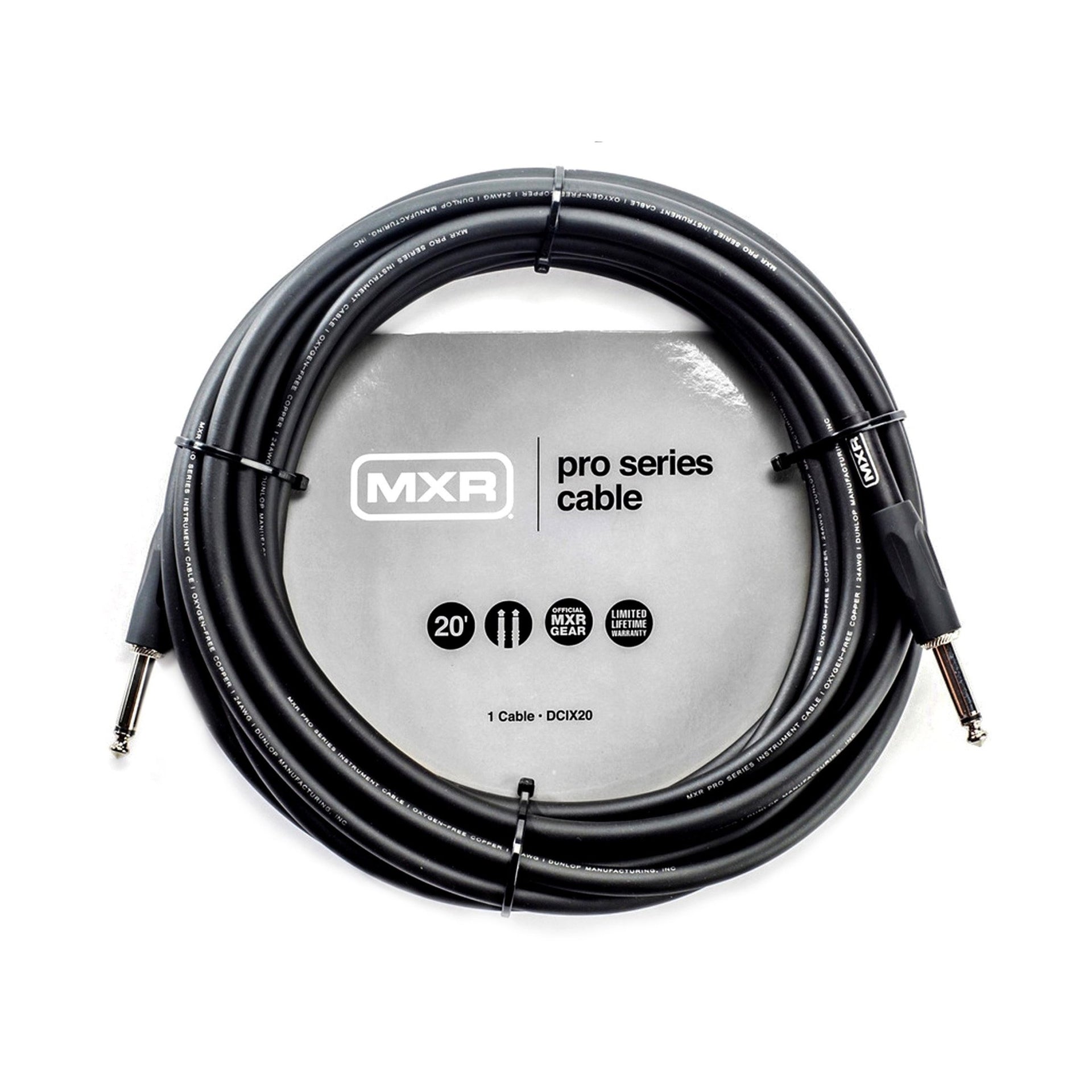 MXR - DCIX20 Pro Series Instrumentkabel 6m - Musik Utan Gränser 