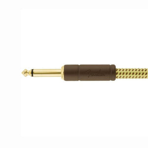 Deluxe Series Instrument Cable Straight/Angle 10' Tweed - Musik Utan Gränser