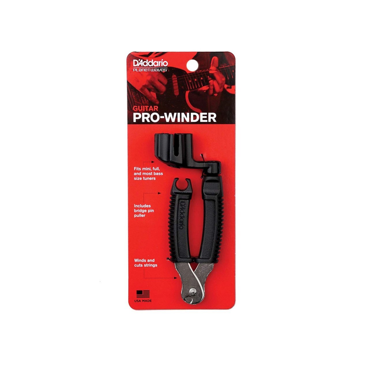 D'Addario - DP0002 Guitar Pro Winder - Musik Utan Gränser 