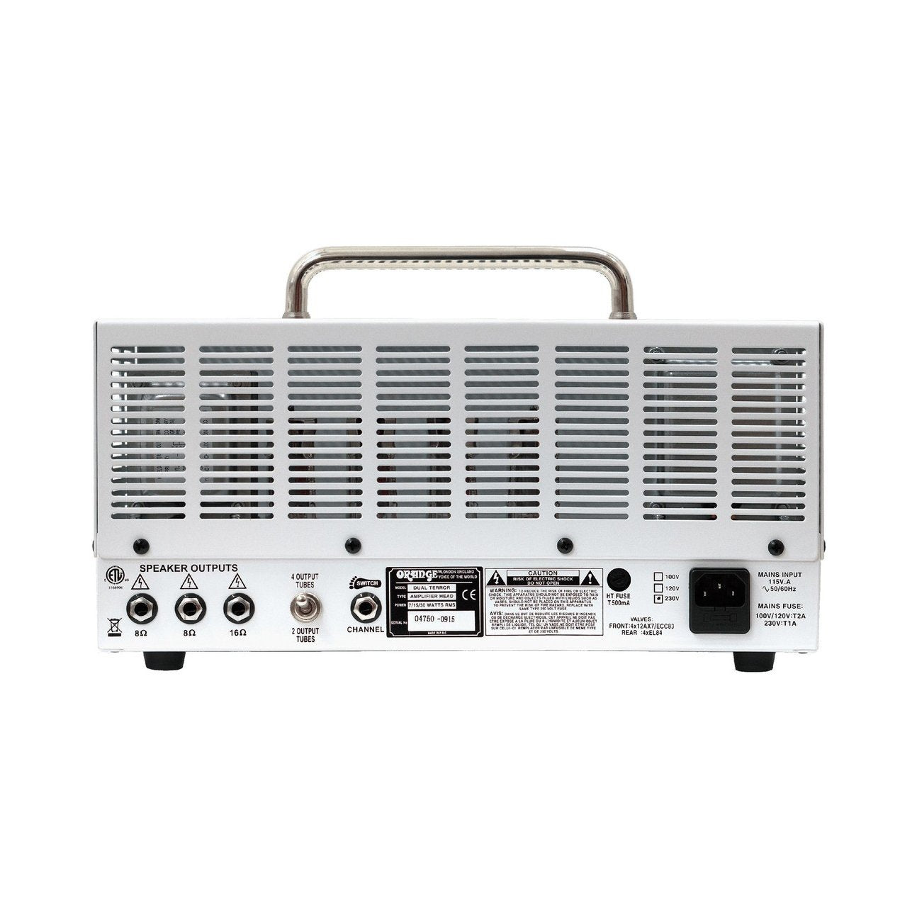 Orange - Dual Terror DT30H - Musik Utan Gränser 