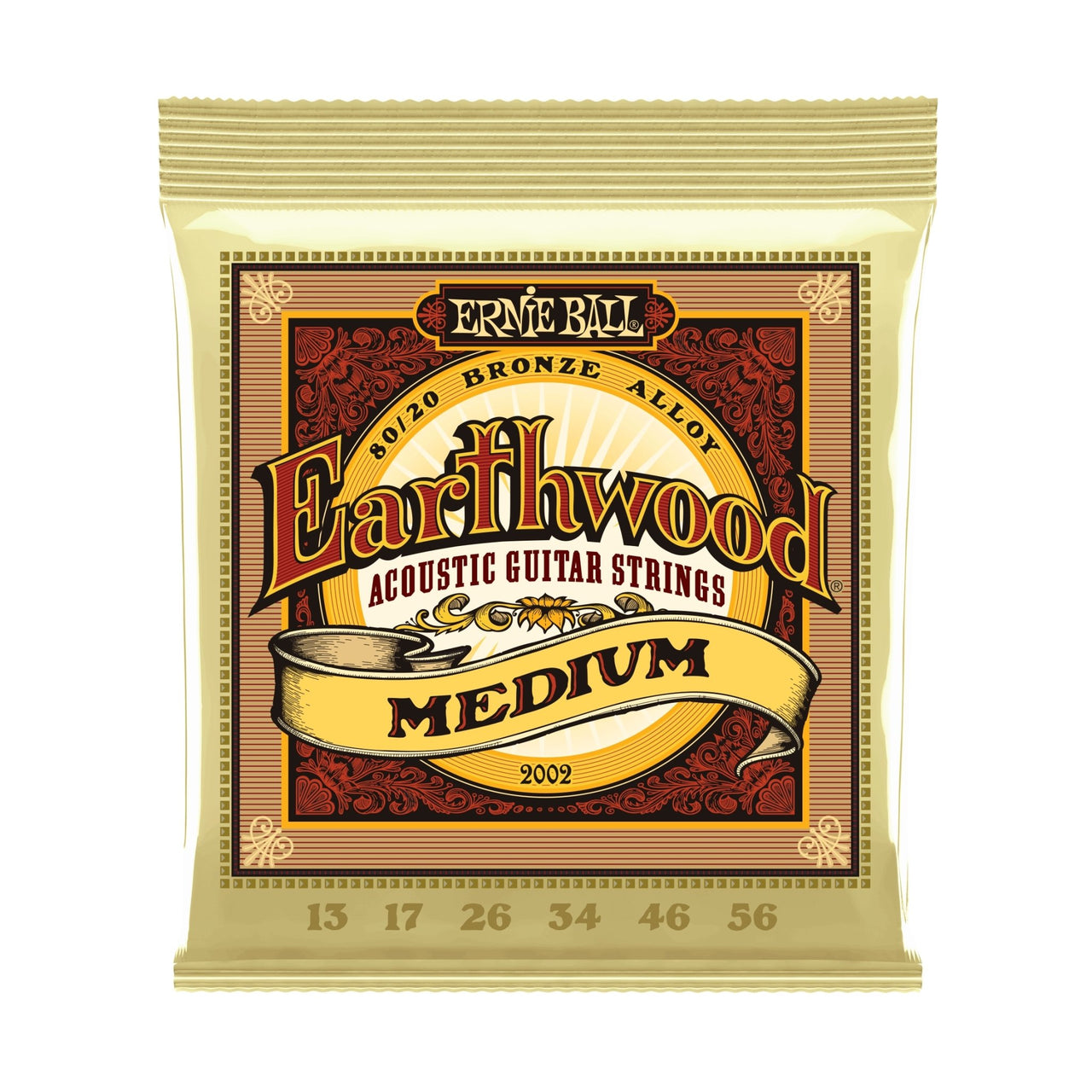 Ernie Ball - EB-2002 80/20 Bronze Medium - Musik Utan Gränser 