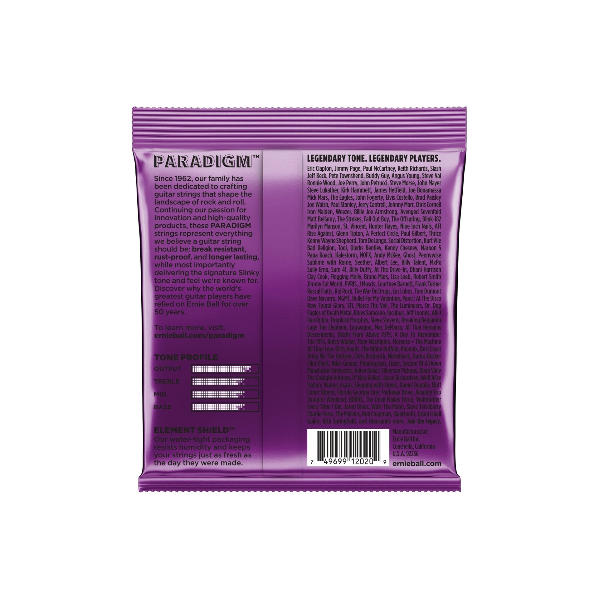 Ernie Ball - EB-2020 Paradigm Power Slinky - Musik Utan Gränser 