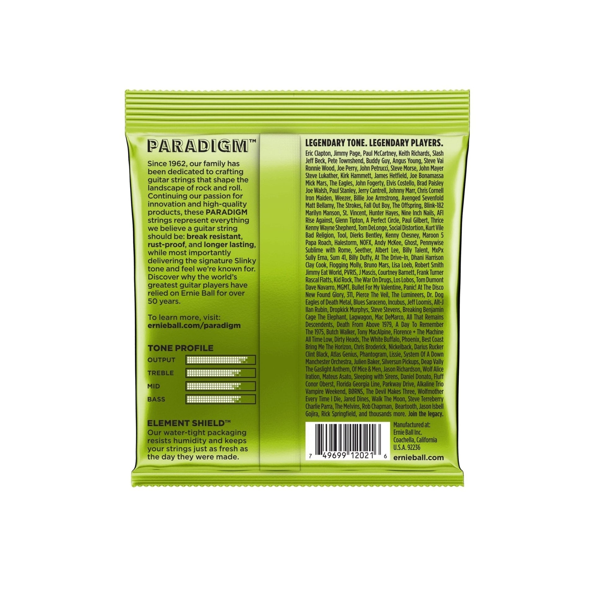 Ernie Ball - EB-2021 Paradigm Regular Slinky - Musik Utan Gränser 