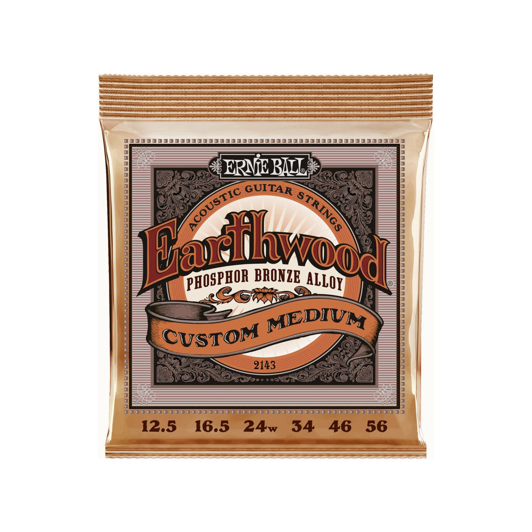 Ernie Ball - EB-2143 Phosphor Bronze Custom Medium - Musik Utan Gränser 