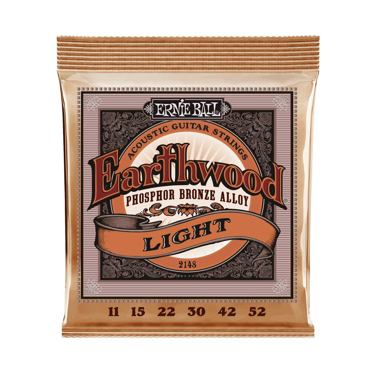 Ernie Ball - EB-2148 Phosphor Bronze Light - Musik Utan Gränser 