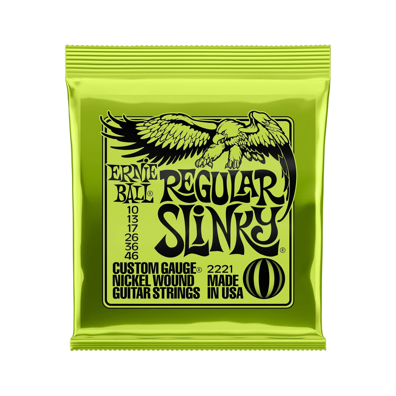 Ernie Ball - EB-2221 Regular Slinky - Musik Utan Gränser 