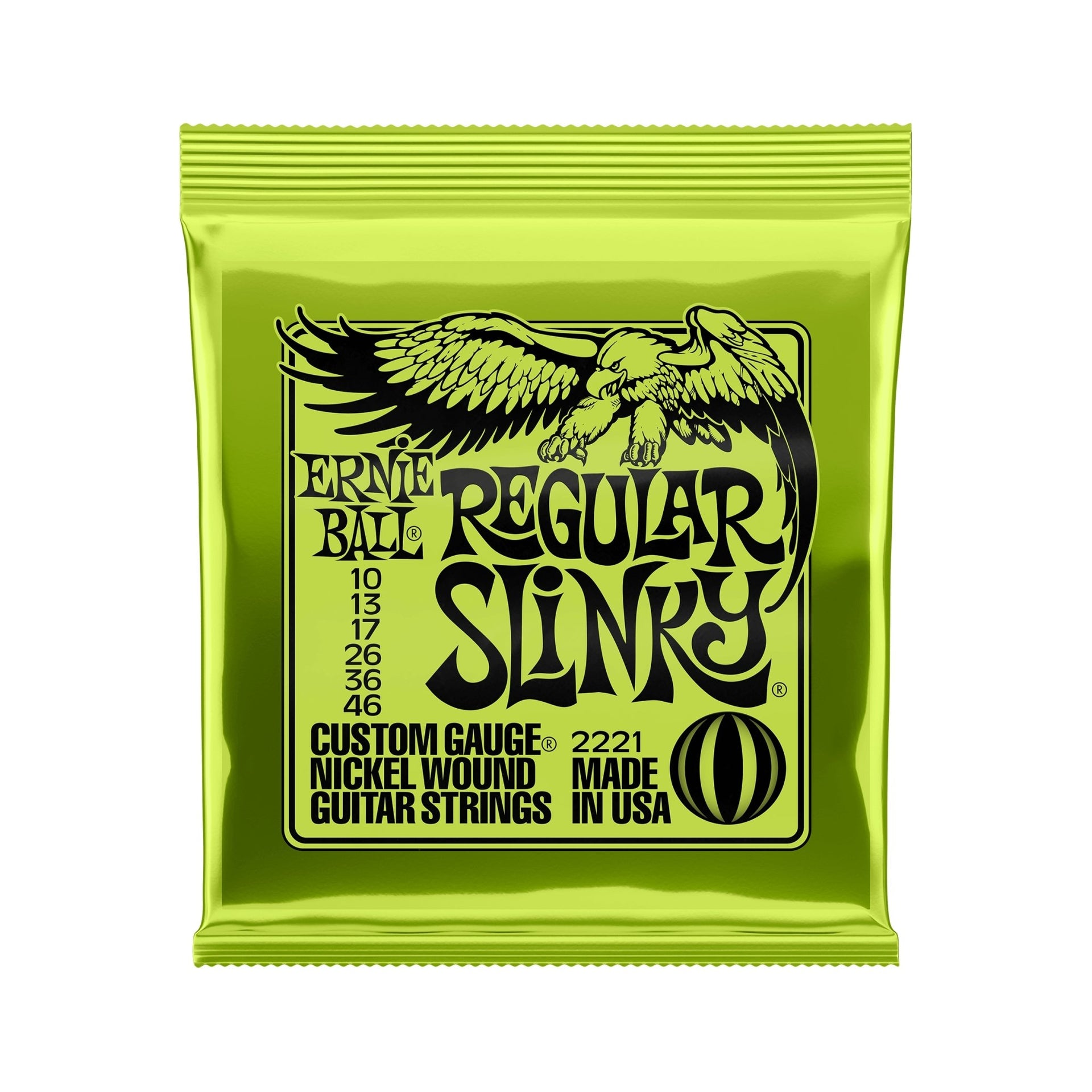Ernie Ball - EB-2221 Regular Slinky - Musik Utan Gränser 