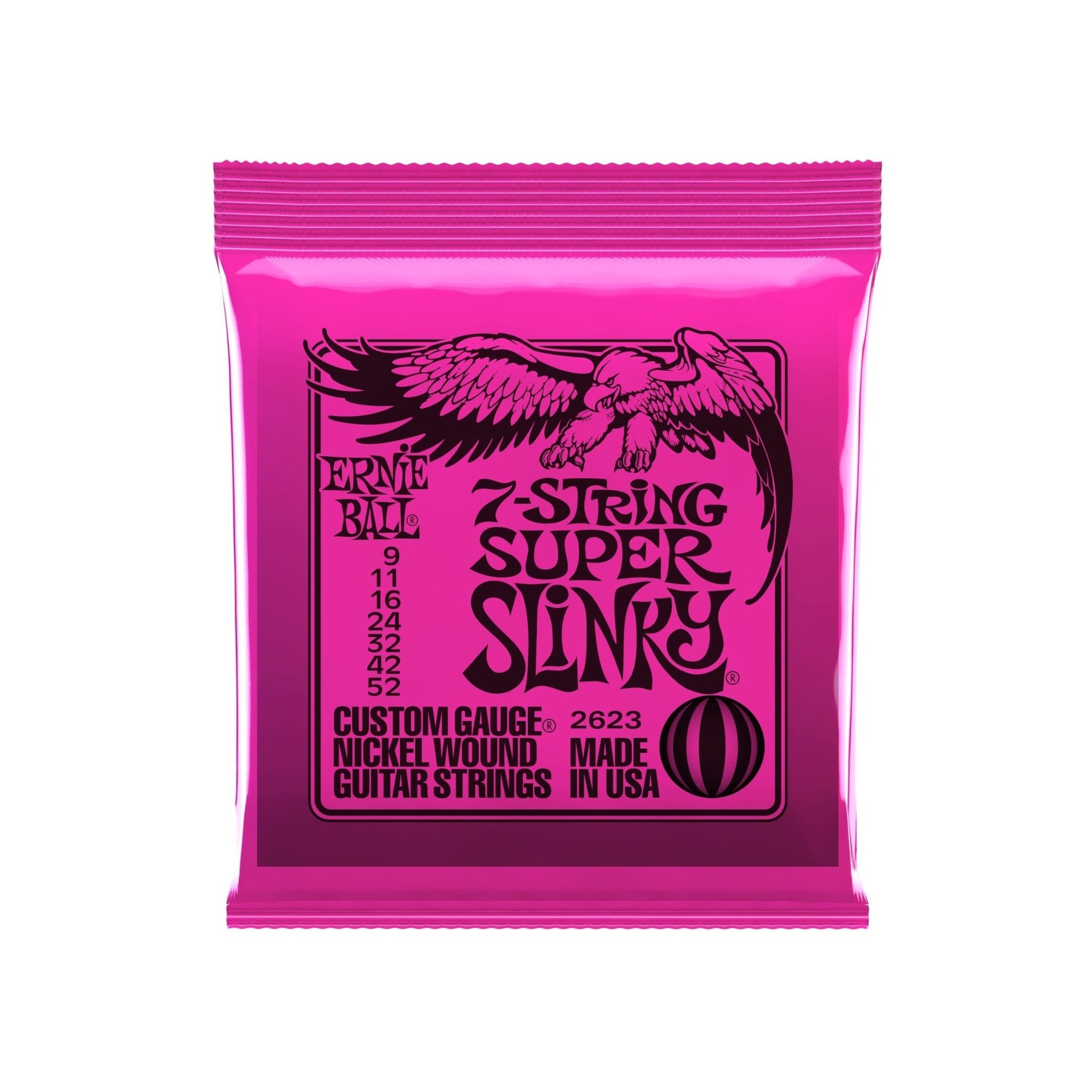 Ernie Ball - EB-2623 Super Slinky 7-strängat - Musik Utan Gränser 