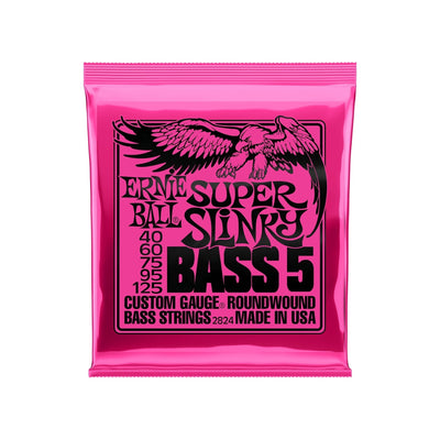 Ernie Ball - EB-2824 Super Slinky Bass 5-strängat - Musik Utan Gränser 