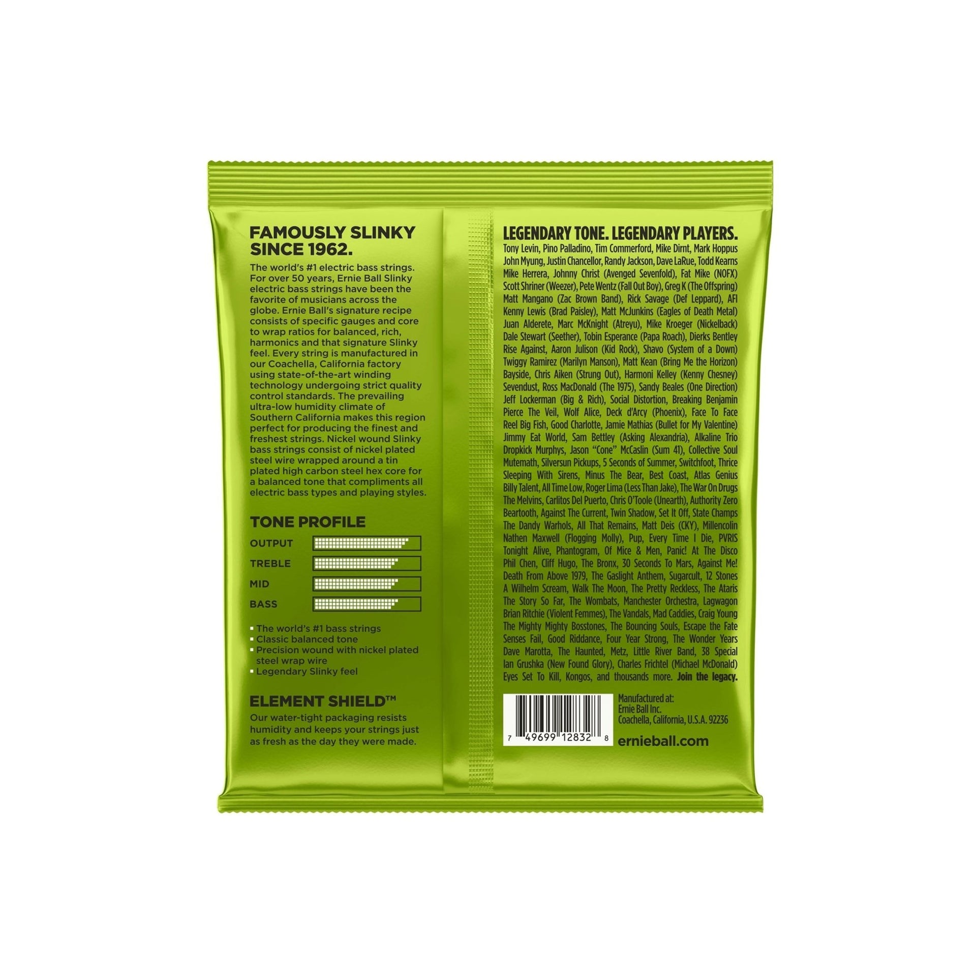 Ernie Ball - EB-2832 Regular Slinky Bass - Musik Utan Gränser 