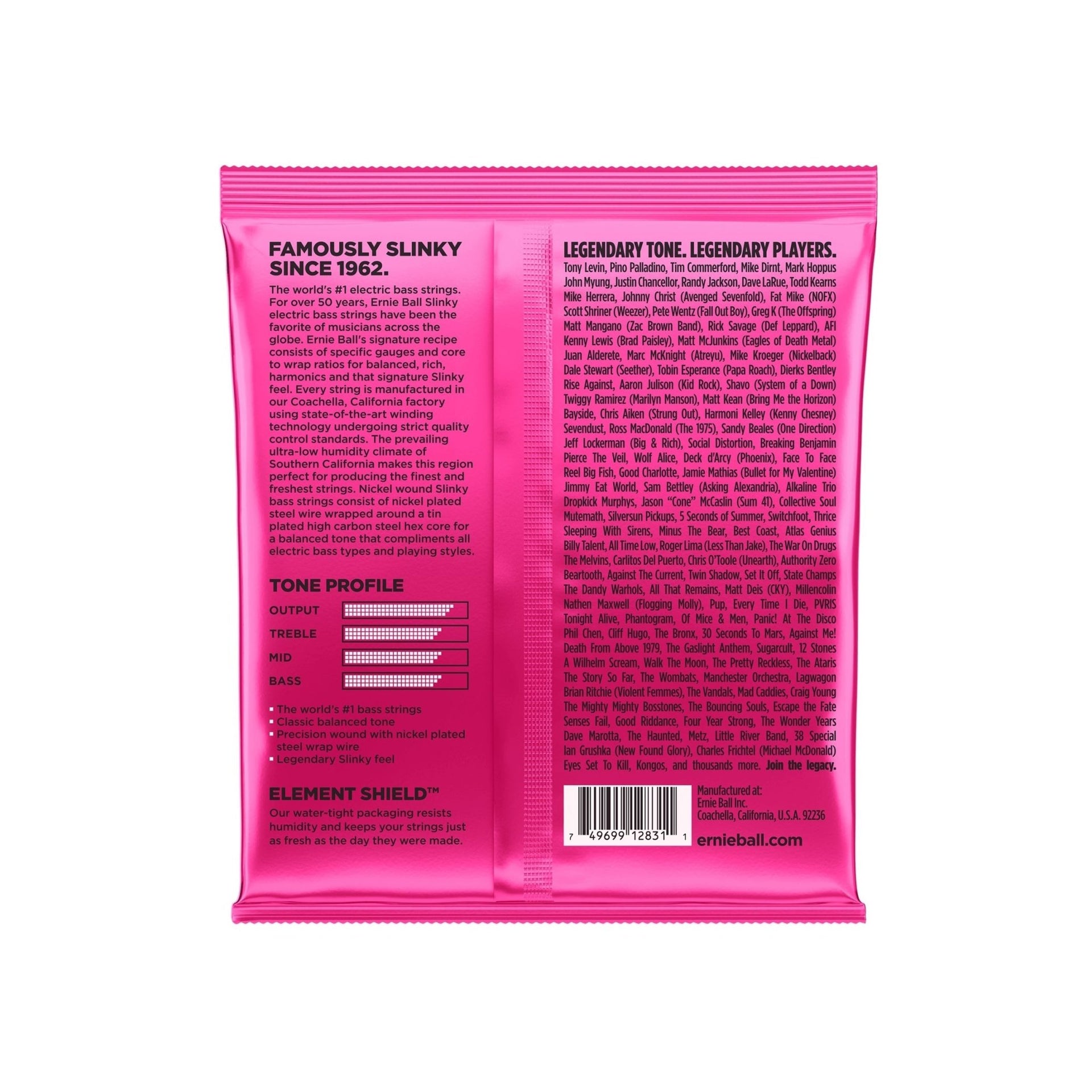 Ernie Ball - EB-2834 Super Slinky Bass - Musik Utan Gränser 