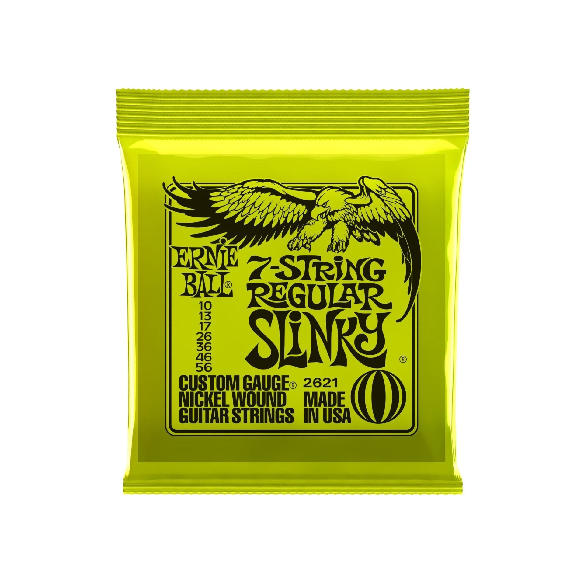 Ernie Ball - EB-2836 Regular Slinky 7-strängat - Musik Utan Gränser 
