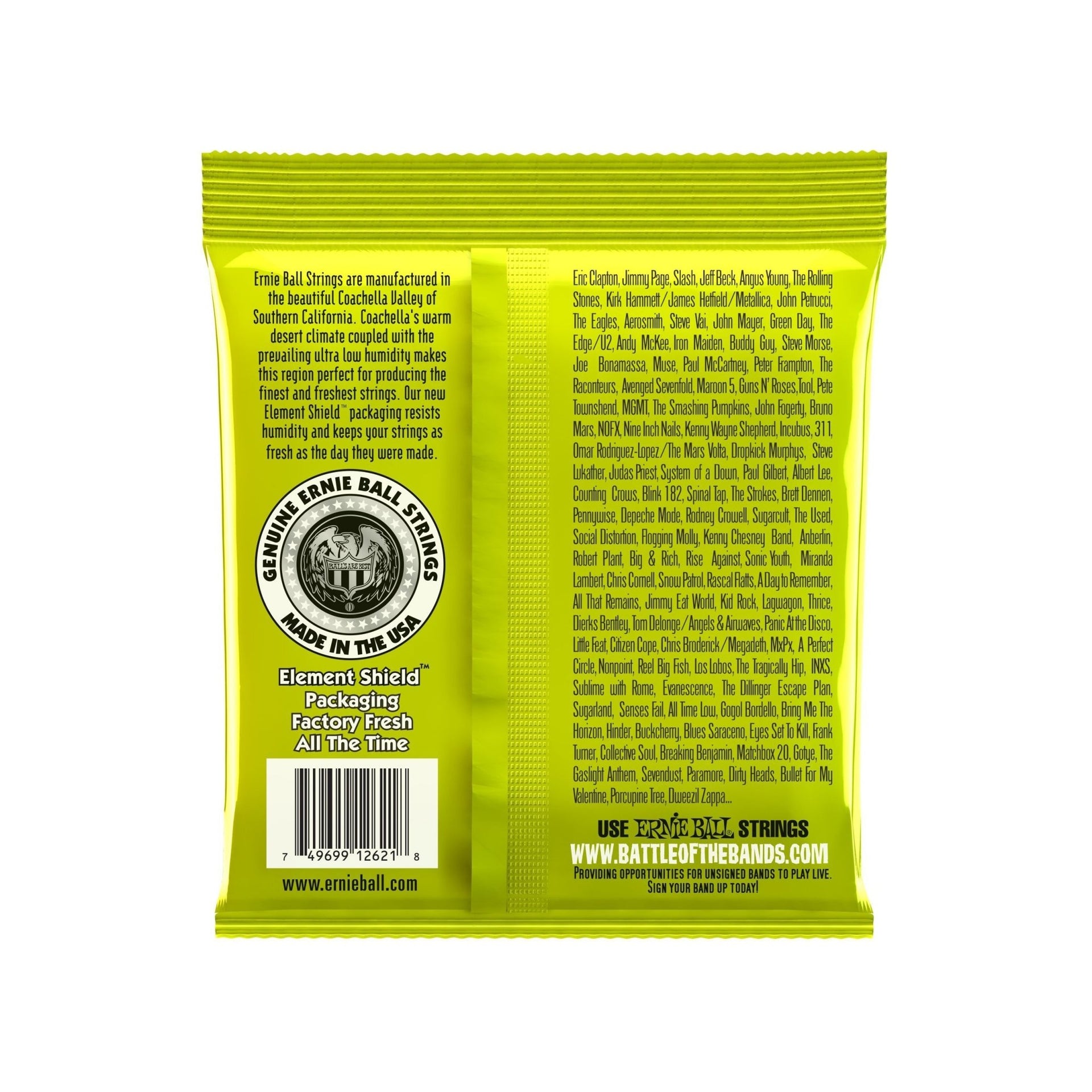 Ernie Ball - EB-2836 Regular Slinky 7-strängat - Musik Utan Gränser 