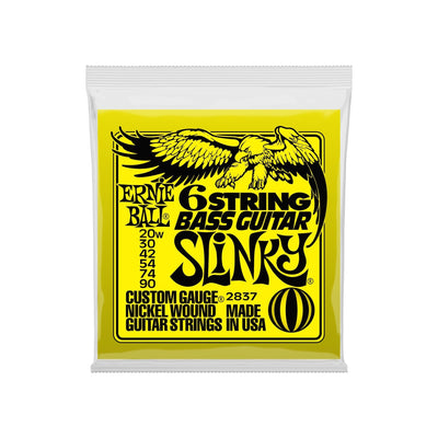 Ernie Ball - EB-2837 6-String Bass Guitar Slinky - Musik Utan Gränser 