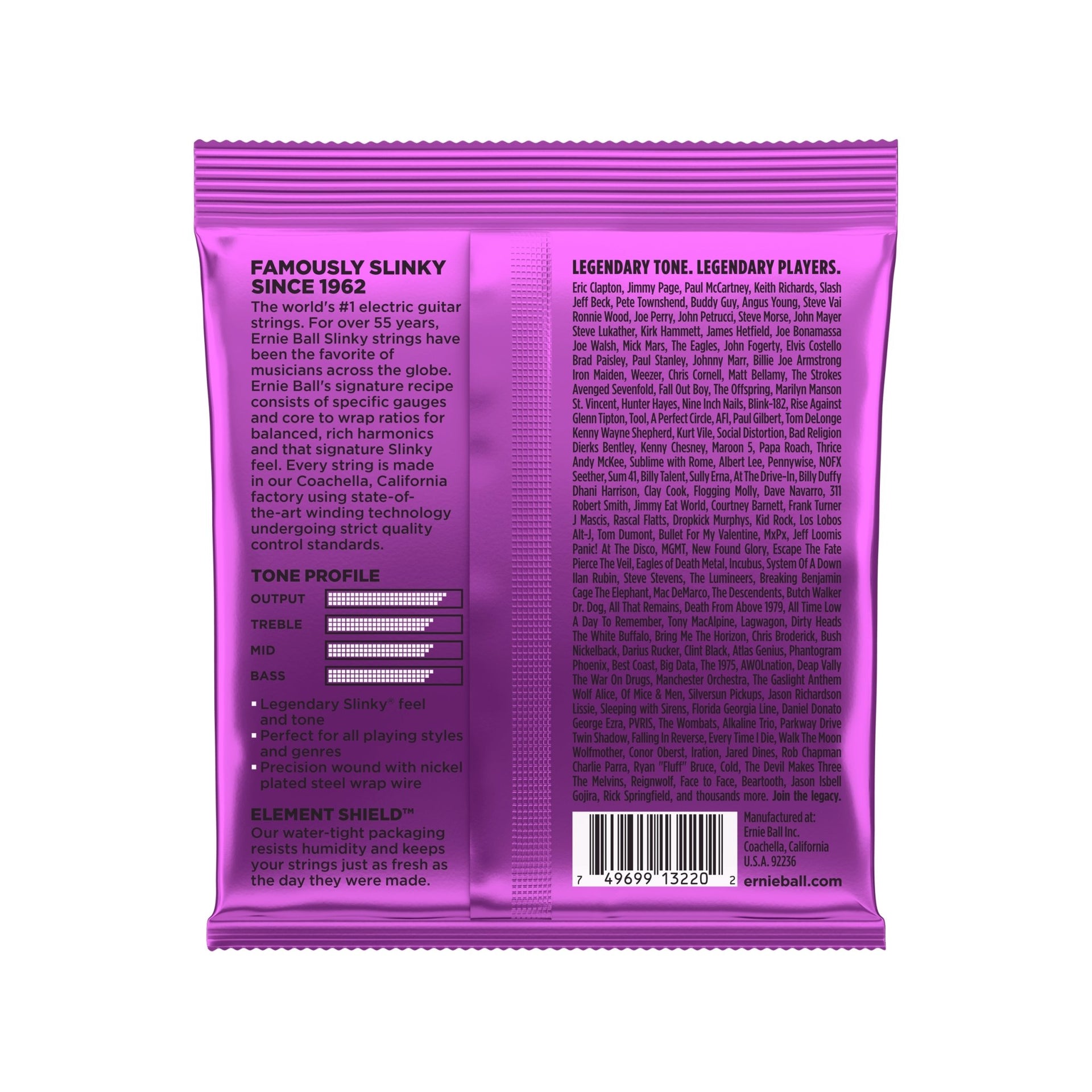 Ernie Ball - EB-3220 Power Slinky 3-pack - Musik Utan Gränser 