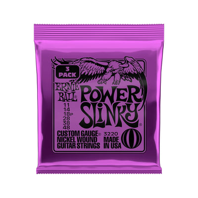 Ernie Ball - EB-3220 Power Slinky 3-pack - Musik Utan Gränser 