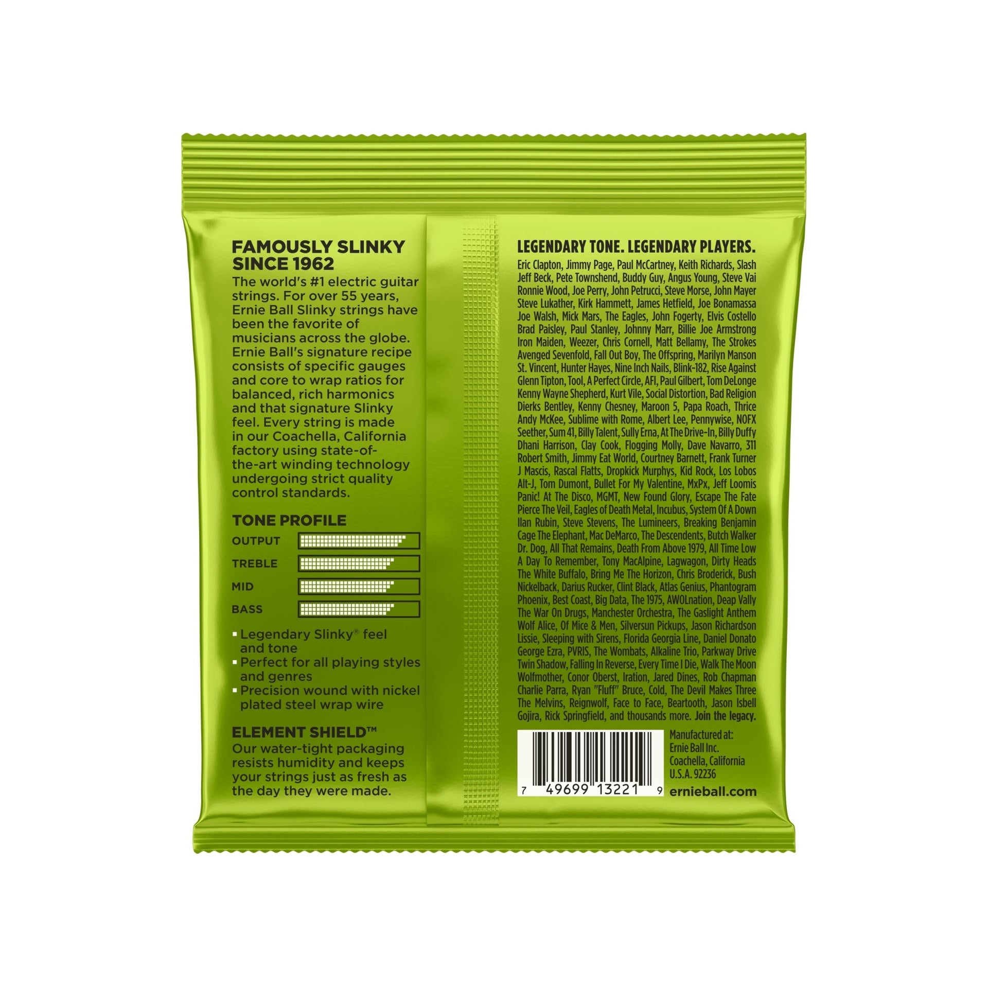 Ernie Ball - EB-3221 Regular Slinky 3-pack - Musik Utan Gränser 