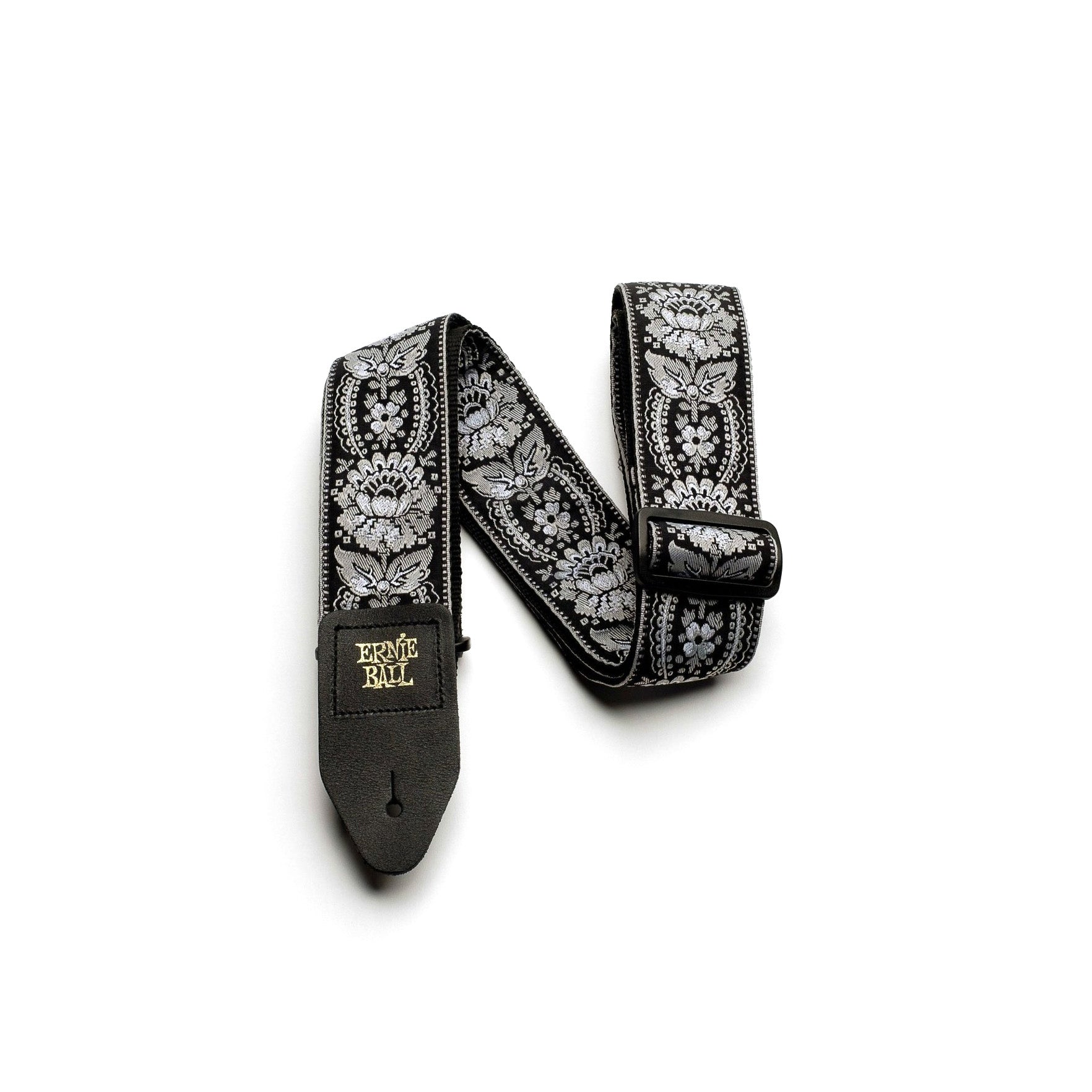 Ernie Ball - EB-4150 Silver Orleans Strap - Musik Utan Gränser 
