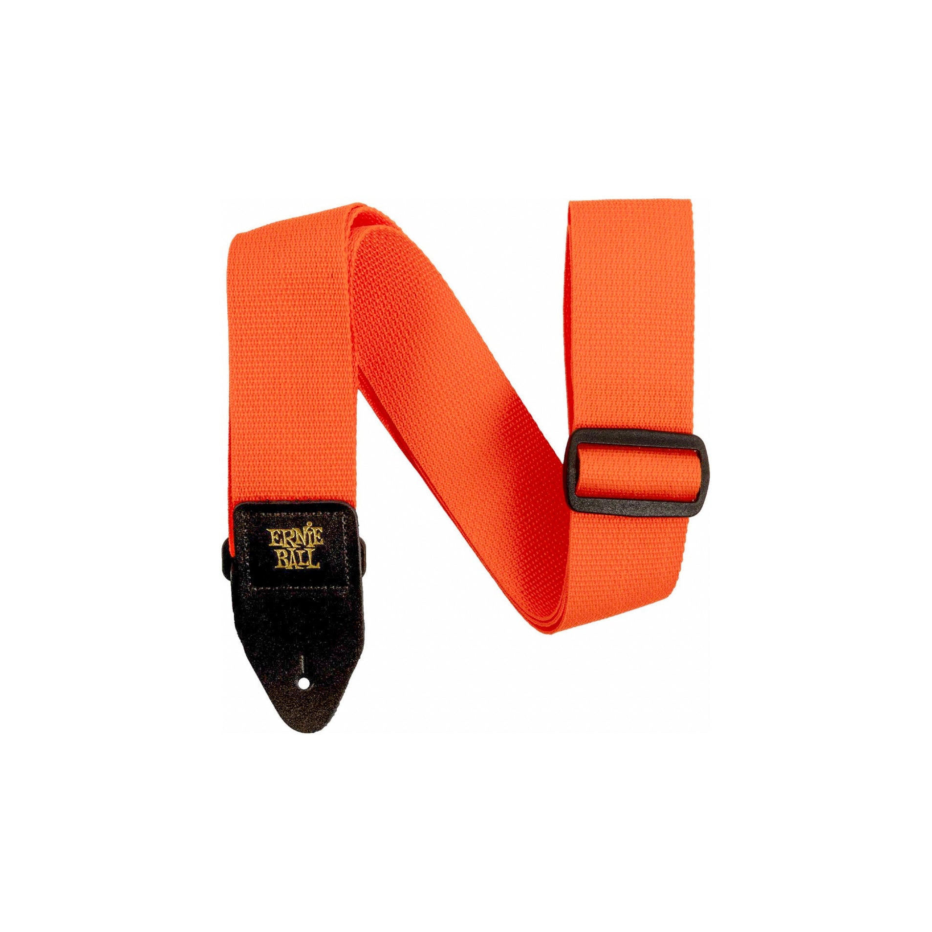 Ernie Ball - EB-5352 PolyPro - Orange axelband i nylon - Musik Utan Gränser 