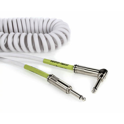 Ernie Ball - EB-6045 Coil cable 30ft Wht - Musik Utan Gränser 