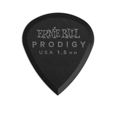 Ernie Ball - EB-9200 1.5mm Black Mini Prodigy Picks 6-pack - Musik Utan Gränser 