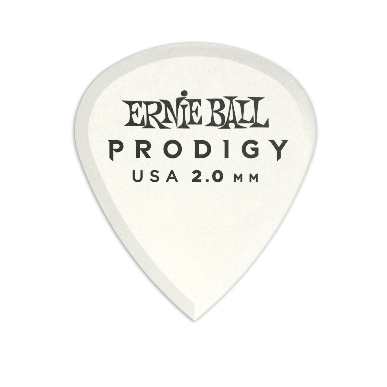 Ernie Ball - EB-9203 2mm White Mini Prodigy picks 6-pack - Musik Utan Gränser 