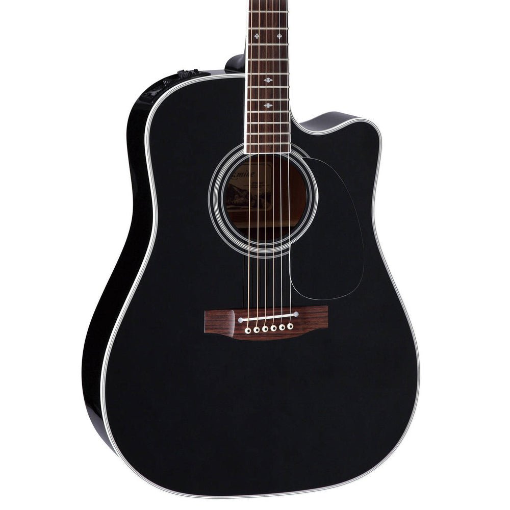 Takamine - EF341SC Black Electro Acoustic Guitar - Musik Utan Gränser 