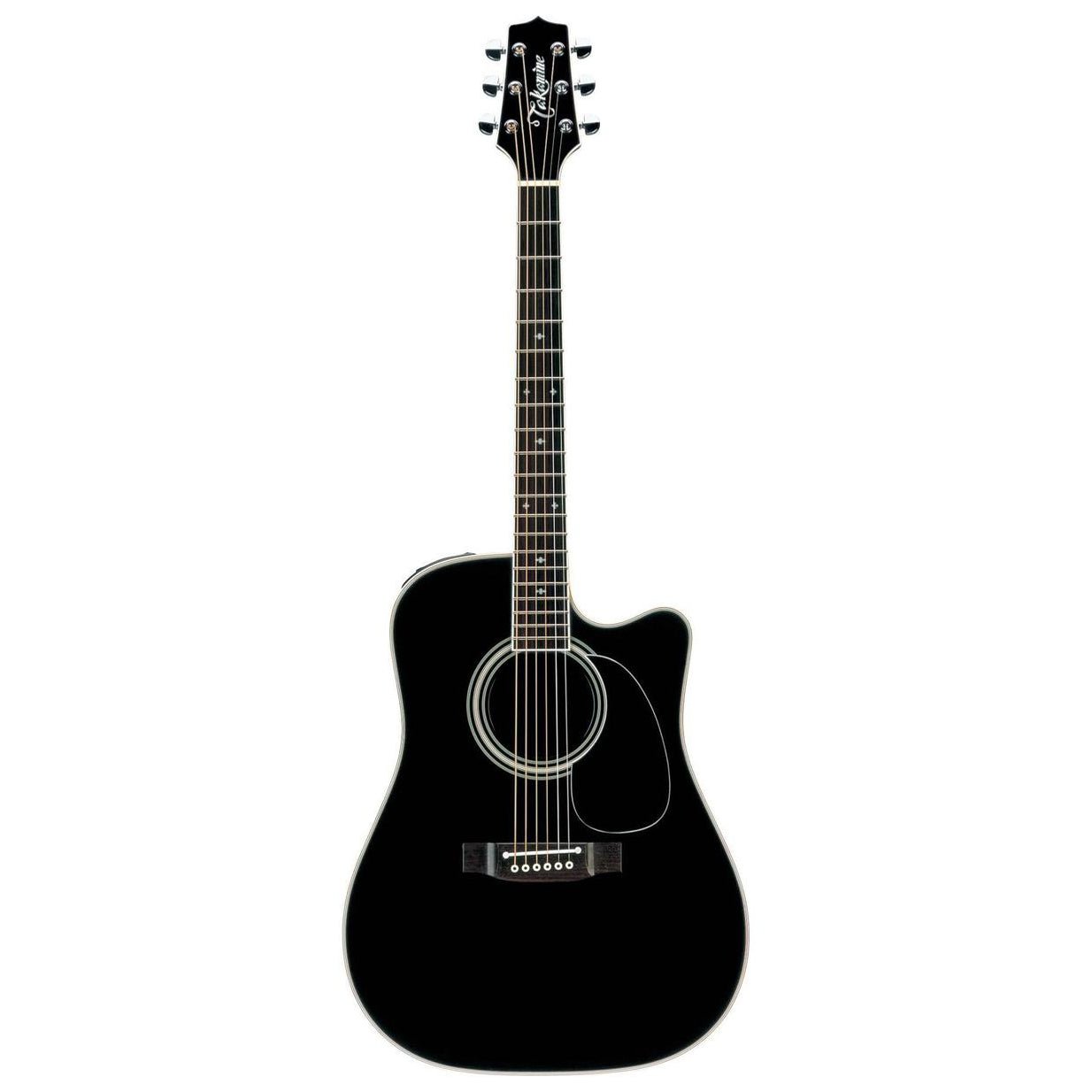 Takamine - EF341SC Black Electro Acoustic Guitar - Musik Utan Gränser 