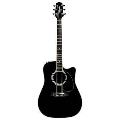 Takamine - EF341SC Black Electro Acoustic Guitar - Musik Utan Gränser 