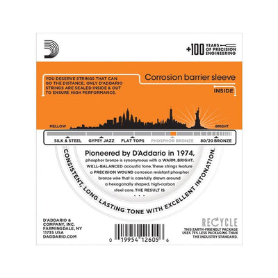 D'Addario - EJ15-3D 3-pack - Musik Utan Gränser 