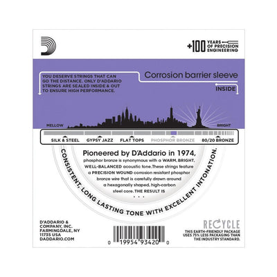 D'Addario - EJ26-3D 3-pack - Musik Utan Gränser 