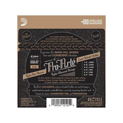 D'Addario - EJ44 Extra Hard Tension - Musik Utan Gränser 