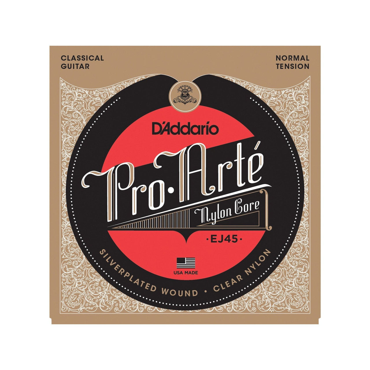 D'Addario - EJ45 Normal Tension - Musik Utan Gränser 
