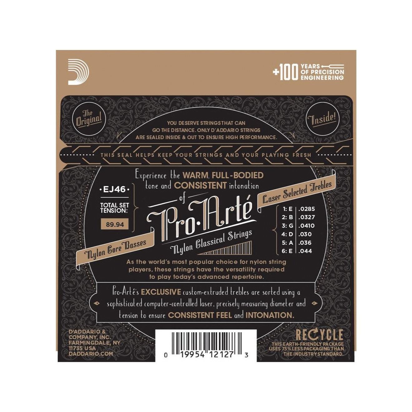 D'Addario - EJ46 Hard Tension - Musik Utan Gränser 