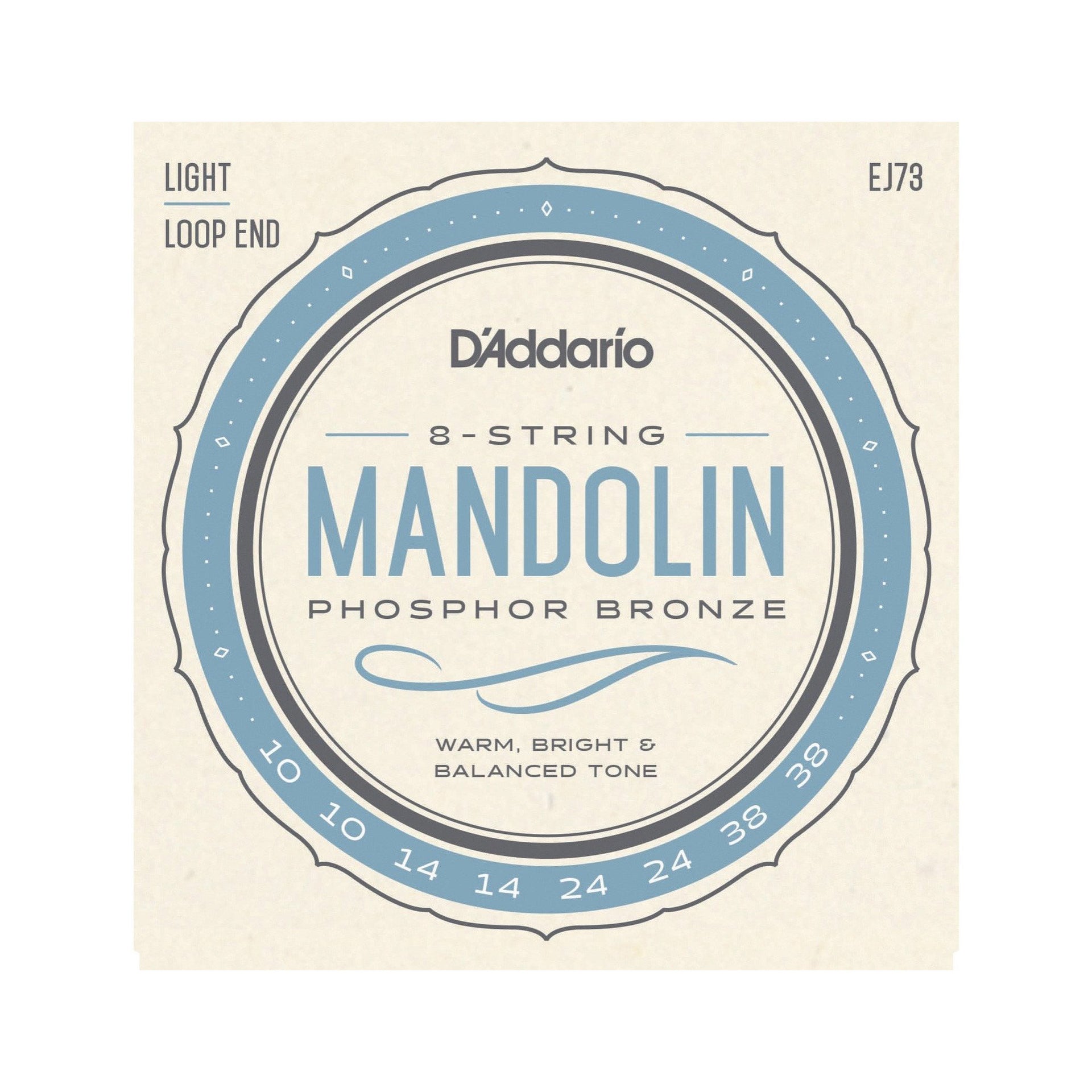 D'Addario - EJ73 Mandolinsträngar - Musik Utan Gränser 