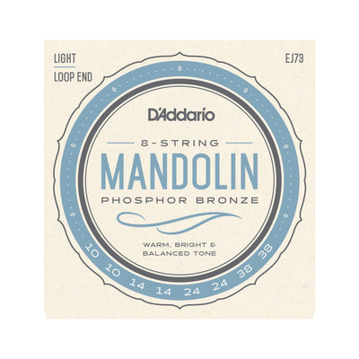 D'Addario - EJ73 Mandolinsträngar - Musik Utan Gränser 