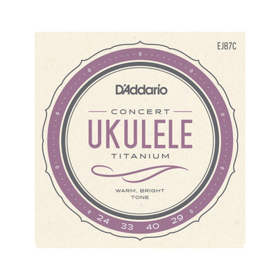 D'Addario - EJ87C strängar för concertukulele - Musik Utan Gränser 