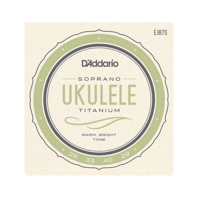 D'Addario - EJ87S strängar för sopranukulele - Musik Utan Gränser 