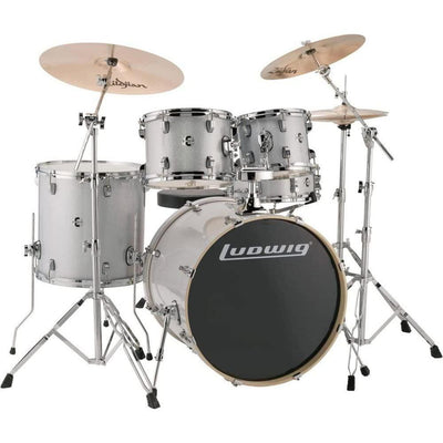 Ludwig - Element Evolution Silver White Sparkle - Musik Utan Gränser 