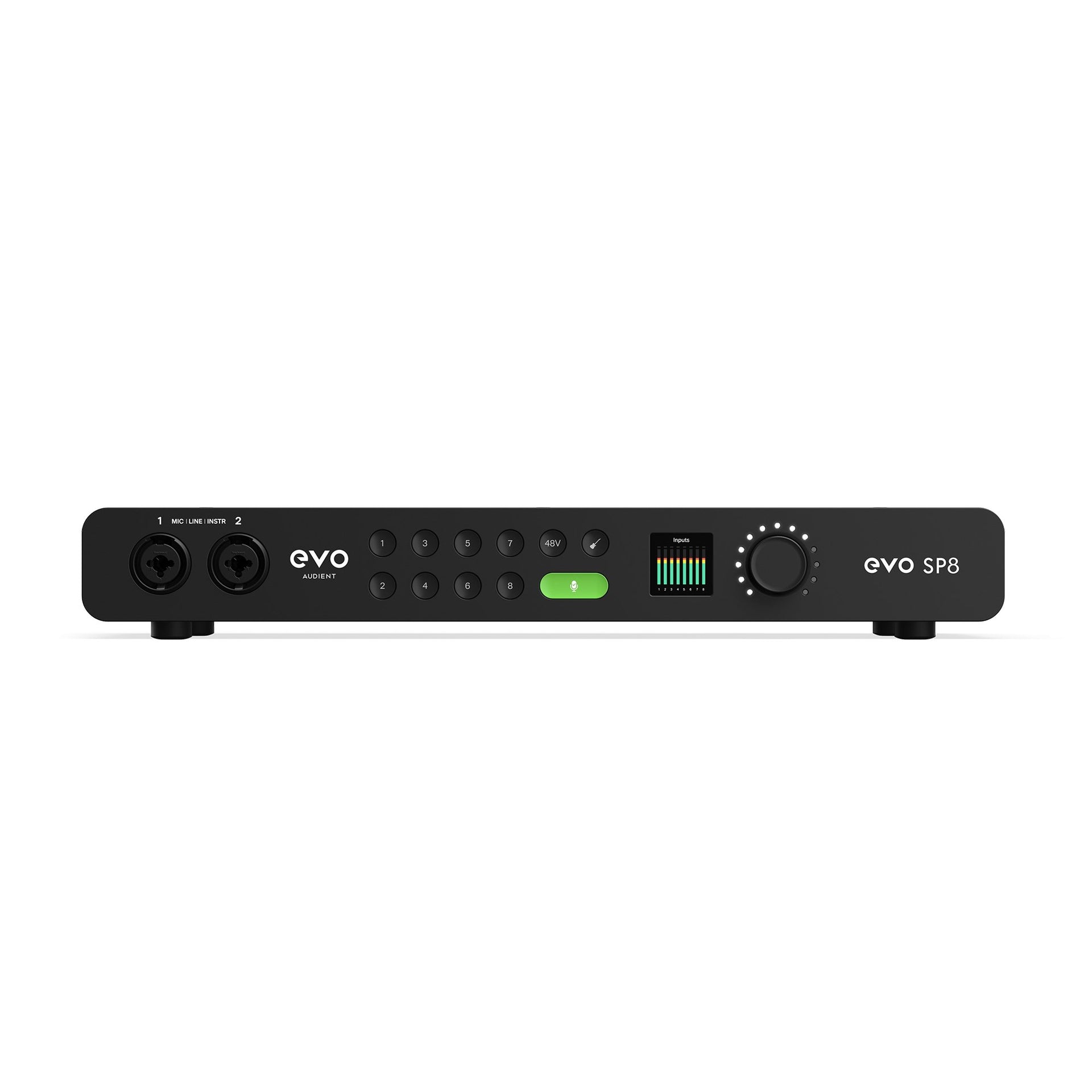 Audient - EVO SP8 8-Channel Smart Preamp with AD/DA - Musik Utan Gränser 