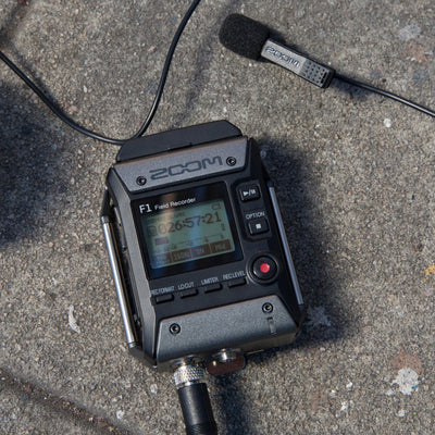 Zoom - F1-LP Field Recorder + Lavalier Mic - Musik Utan Gränser 
