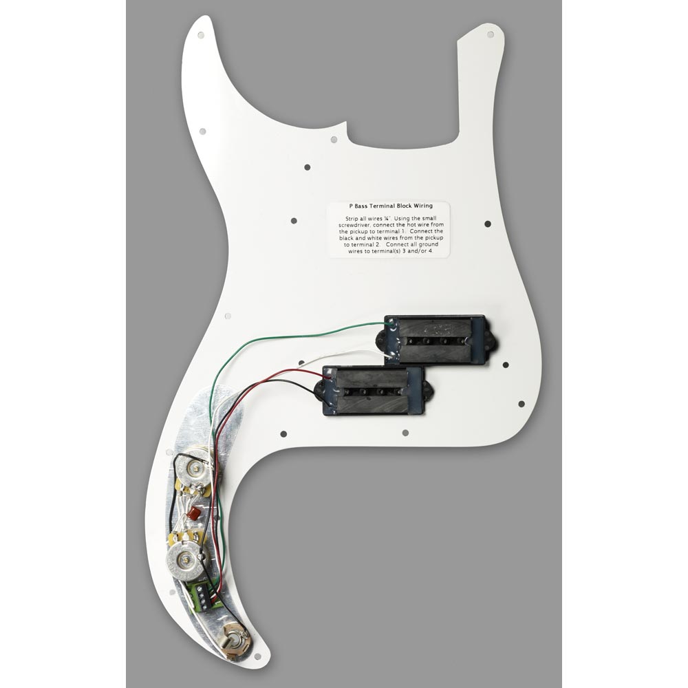 DiMarzio - FB2100WA1BK Pre-wired PG P-Bass - Musik Utan Gränser 