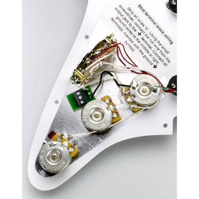 DiMarzio - FG2108WA5 Pre-Wired Vintage Strat Replacement Pickguard - Musik Utan Gränser 