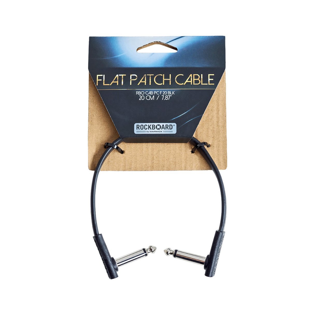 RockBoard - Flat Patch Cable 20 cm - Musik Utan Gränser 