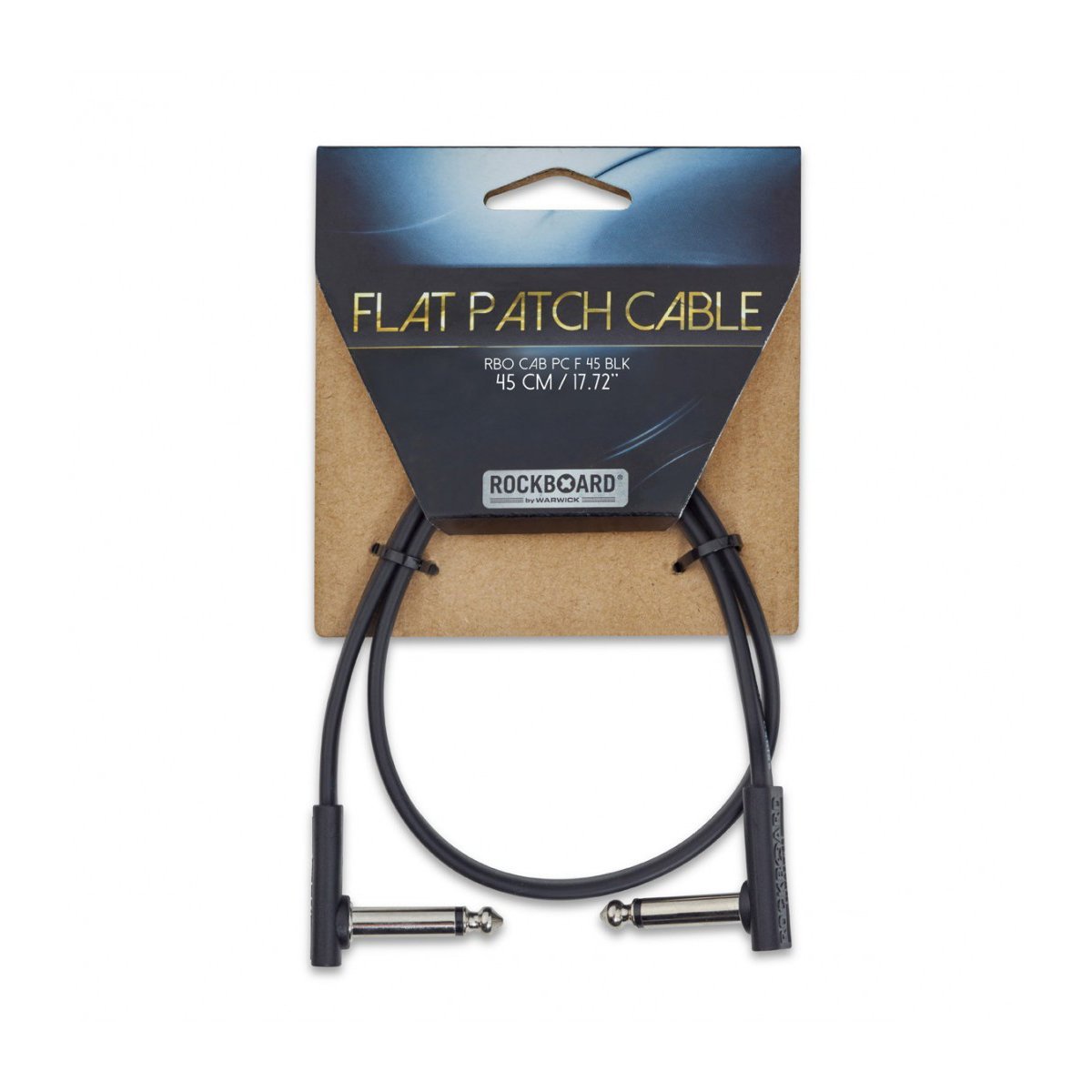 RockBoard - Flat Patch Cable 45cm - Musik Utan Gränser 