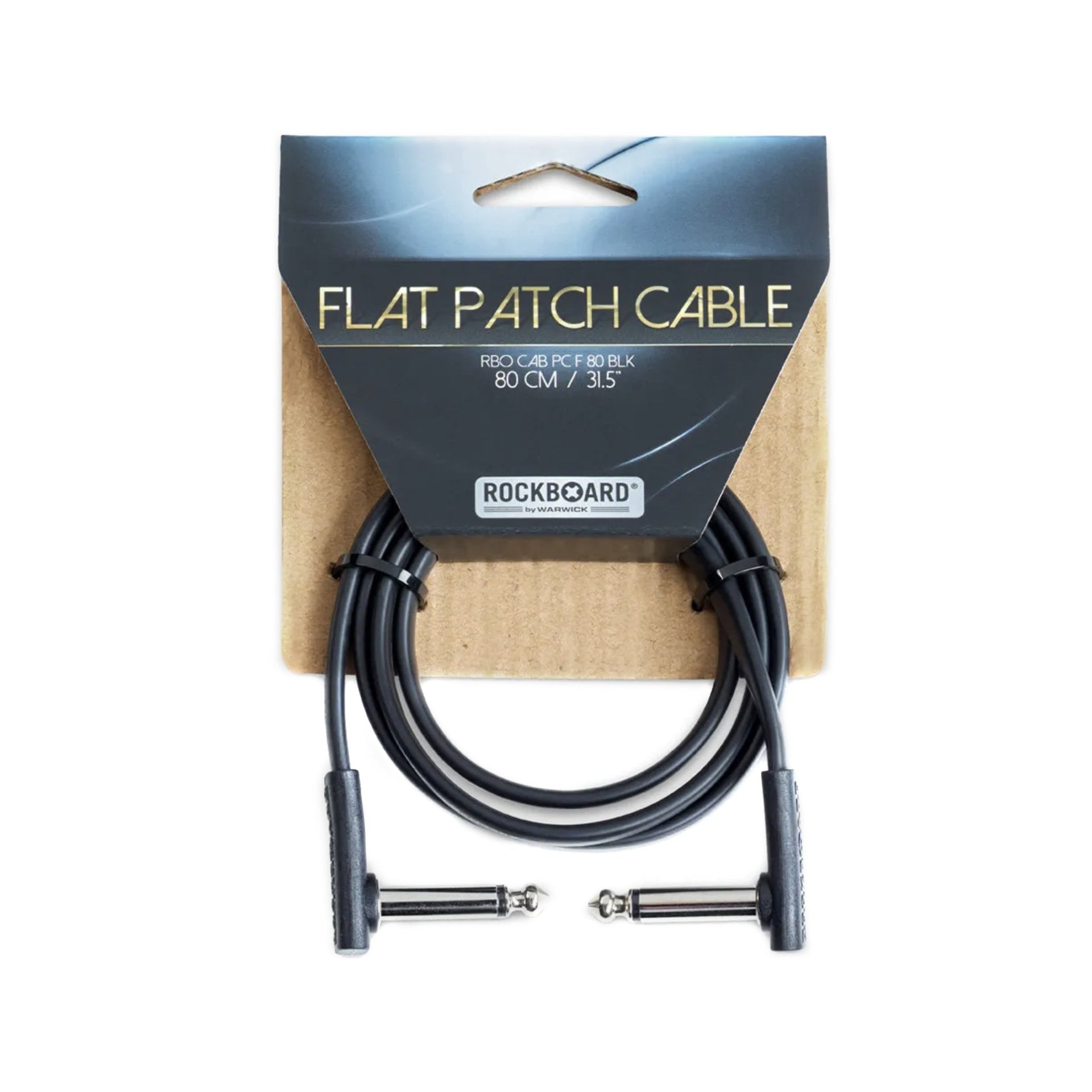 RockBoard - Flat Patch Cable 80cm - Musik Utan Gränser 